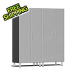 Ulti-MATE Garage Cabinets 2-Piece Tall Garage Cabinet Kit in Stardust Silver Metallic