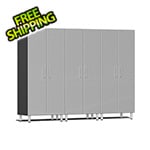 Ulti-MATE Garage Cabinets 3-Piece Tall Garage Cabinet Kit in Stardust Silver Metallic