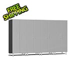 Ulti-MATE Garage Cabinets 4-Piece Tall Garage Cabinet Kit in Stardust Silver Metallic