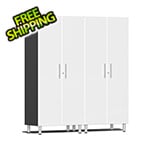 Ulti-MATE Garage Cabinets 2-Piece Tall Garage Cabinet Kit in Starfire White Metallic