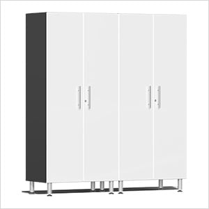 2-Piece Tall Garage Cabinet Kit in Starfire White Metallic