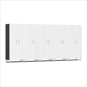5-Piece Tall Garage Cabinet Kit in Starfire White Metallic