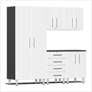 5-Piece Garage Cabinet Kit in Starfire White Metallic