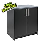 Prepac Elite 32" Black Base Cabinet