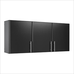 Elite 54" Black Wall Cabinet