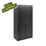 Prepac Elite 32" Black Wardrobe Cabinet