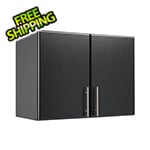 Prepac Elite 32” Black Stackable Wall Cabinet