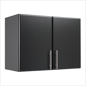 Elite 32” Black Stackable Wall Cabinet