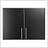 Elite 32” Black Stackable Wall Cabinet