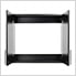 Elite 32" Black Tall Wall Cabinet