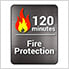 2 Hour Office Safe with Combination Lock
