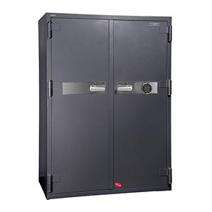 2 Hour Double Door Office Safe with Electronic Lock