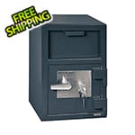 Hollon Safe Company Front Load Depository Safe with Key Lock