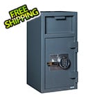 Hollon Safe Company Front Load Depository Safe with Electronic Lock