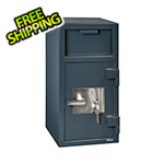 Hollon Safe Company Front Load Depository Safe with Key Lock