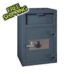 Hollon Safe Company Front Load Depository Safe with Combination Lock