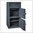 Front Load Double-Door Depository Safe with Combination Locks