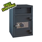 Hollon Safe Company Depository Safe with Inner Locking Compartment and Electronic Lock