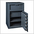 Depository Safe with Inner Locking Compartment and Electronic Lock