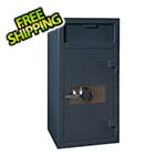 Hollon Safe Company Depository Safe with Inner Locking Compartment and Electronic Lock