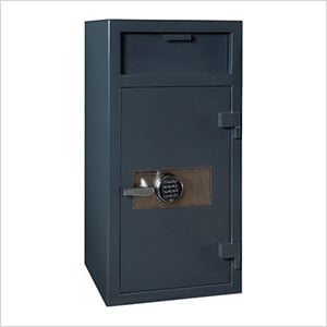 Depository Safe with Inner Locking Compartment and Electronic Lock