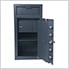 Depository Safe with Inner Locking Compartment and Electronic Lock