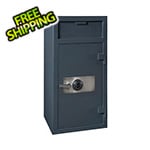 Hollon Safe Company Depository Safe with Inner Locking Compartment and Combination Lock
