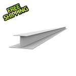 Proslat 49" PVC Slatwall H Trim (White)