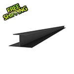 Proslat 49" PVC Slatwall H Trim (Charcoal)