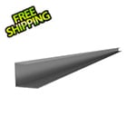 Proslat 49" PVC Slatwall J Trim (Light Grey)