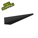 Proslat 49" PVC Slatwall J Trim (Charcoal)