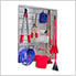 4 ft. x 4 ft. Aluminium Slatwall