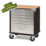 Seville Classics UltraHD 6-Drawer Rolling Cabinet