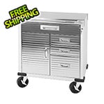 Seville Classics UltraHD Rolling Cabinet with Stainless Steel Top