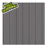 G-Floor 8.5' x 24' Ribbed Roll-Out Garage Floor (Grey)