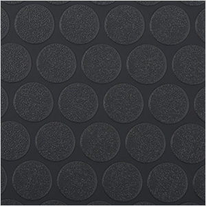 8.5' x 24' Small Coin Roll-Out Garage Floor (Black)