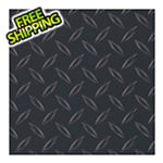 G-Floor 8.5' x 24' Diamond Tread Garage Floor Roll (Black)