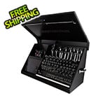 Montezuma 41-Inch Black Portable Toolbox (Weather Resistant)