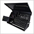 41-Inch Black Portable Toolbox (Weather Resistant)