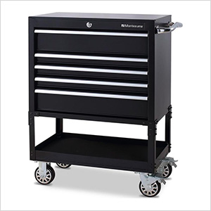 30-Inch 5-Drawer Utility Cart