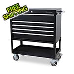 Montezuma 36-Inch 5-Drawer Utility Cart