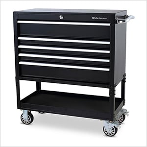 36-Inch 5-Drawer Utility Cart