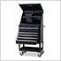 30-Inch 5-Drawer Utility Cart and Steel Triangle Toolbox
