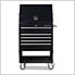 30-Inch 5-Drawer Utility Cart and Steel Triangle Toolbox