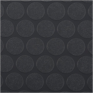 8.5' x 100' Small Coin Roll-Out Trailer Floor (Black)