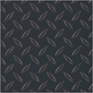 8.5' x 100' Diamond Tread Roll-Out Trailer Floor (Black)