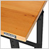 UltraHD Height Adjustable Heavy-Duty Wood Top Workbench