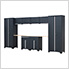 10-Piece Garage Cabinet Set in Black