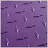 12" x 12" Purple Garage Floor Tile