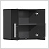 3-Piece Garage Wall Cabinet Kit in Midnight Black Metallic